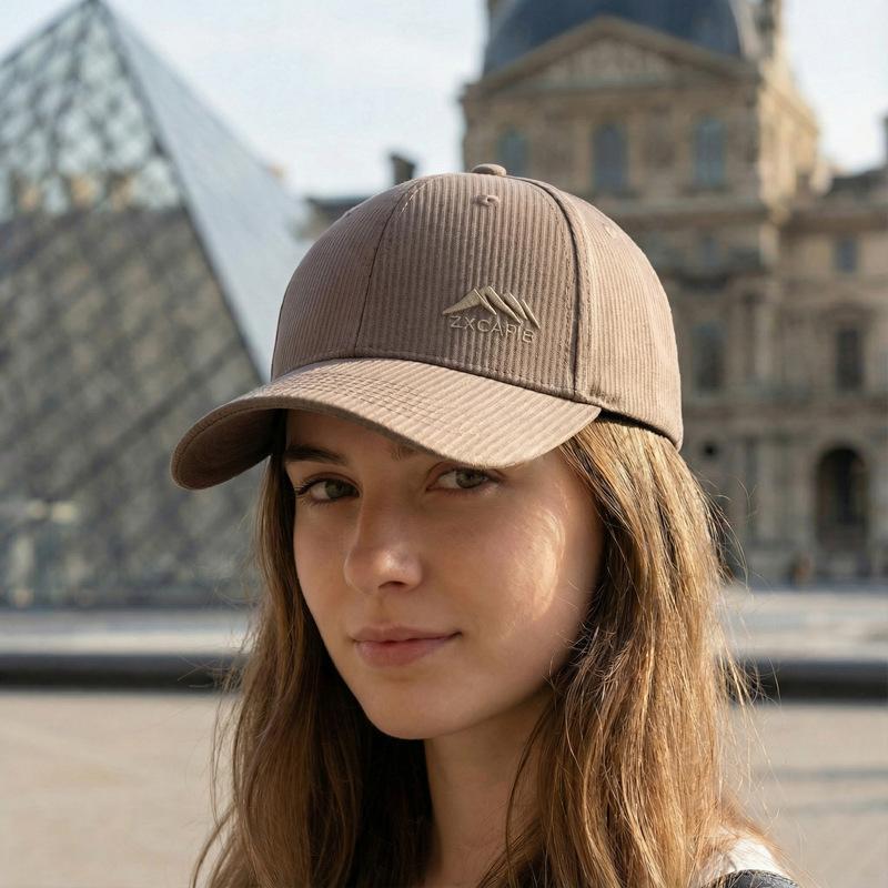 Spring Summer Baseball Cap Embroidered Letter Sun Hat Outdoor Travel Hat