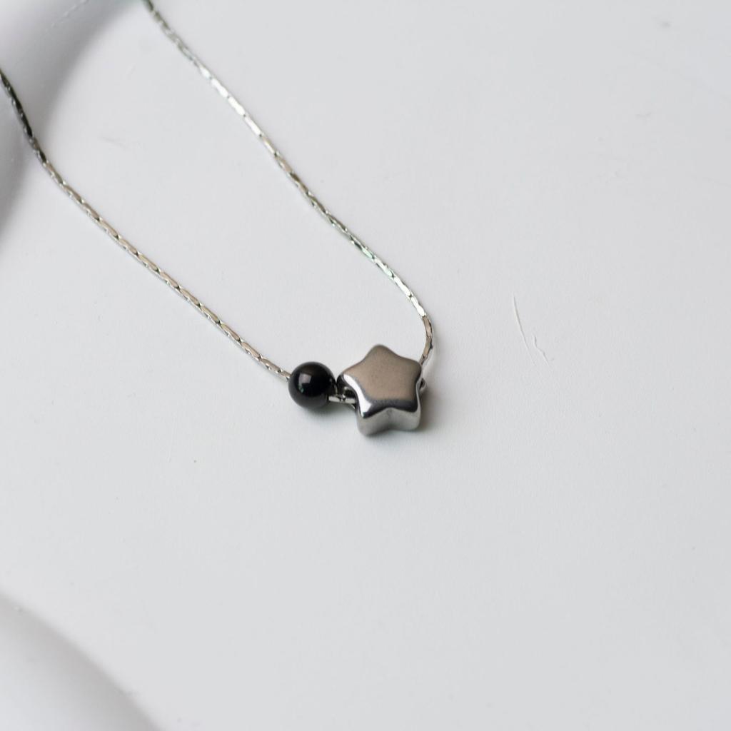 Simple Titanium Steel Necklace Women'S Light Luxury High-End Love Pendant Neck Chain Autumn And Winter Sweater Chain Minimalist Style