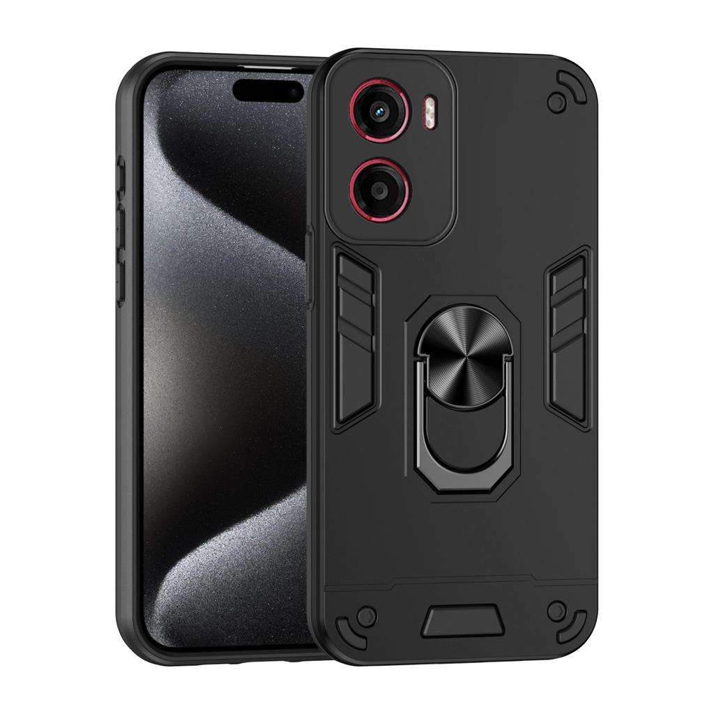 Funda Militar Antigolpes para Motorola Moto E15 G05 G15 G35 G55 G75 G85 5G Cubierta Protectora Soporte de Anillo Fundas Coque