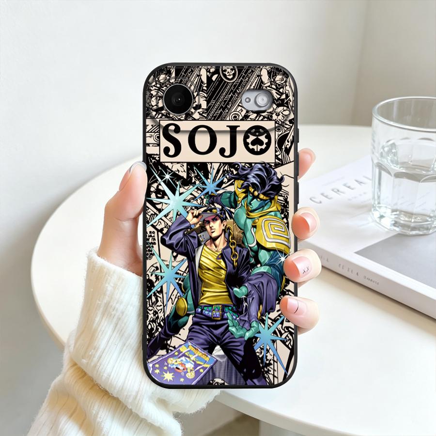Anime JoJo Adventures Case for Apple iPhone 17 18 Pro Max 12 14 Air 18 XS XR 16 17e 16e 13 Mini 7 8 11 15 Plus Phone Cover