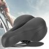 Ergonomic Mountain Bike Cushion Seats Reflective Strip Cycling Bicycle Saddle Pad Black