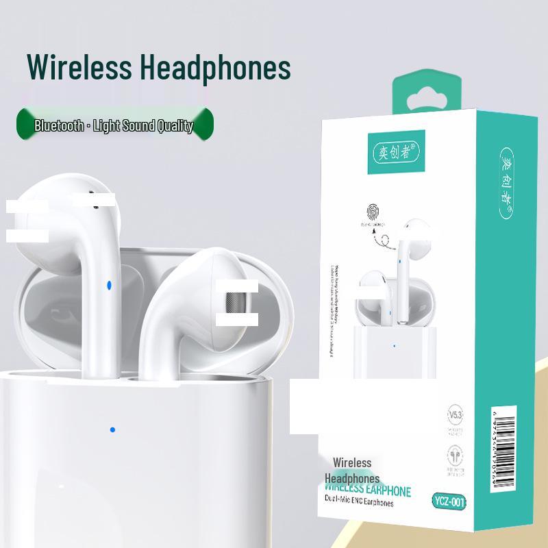 Long-Lasting Wireless Bluetooth Earbuds with High-Fidelity Sound for Sports and Music