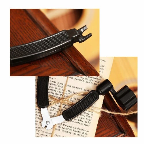 String Winder, String Cutter, Pin Puller, String Winder, Guitar Maintenance Tool, 3-in-1 Multi-Function