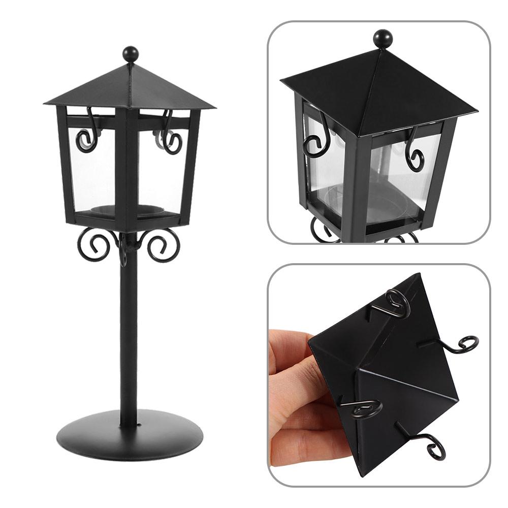 Simple Romantic Candlestick Classical Candle Lantern Modern Vintage Candle Holder  Living Room