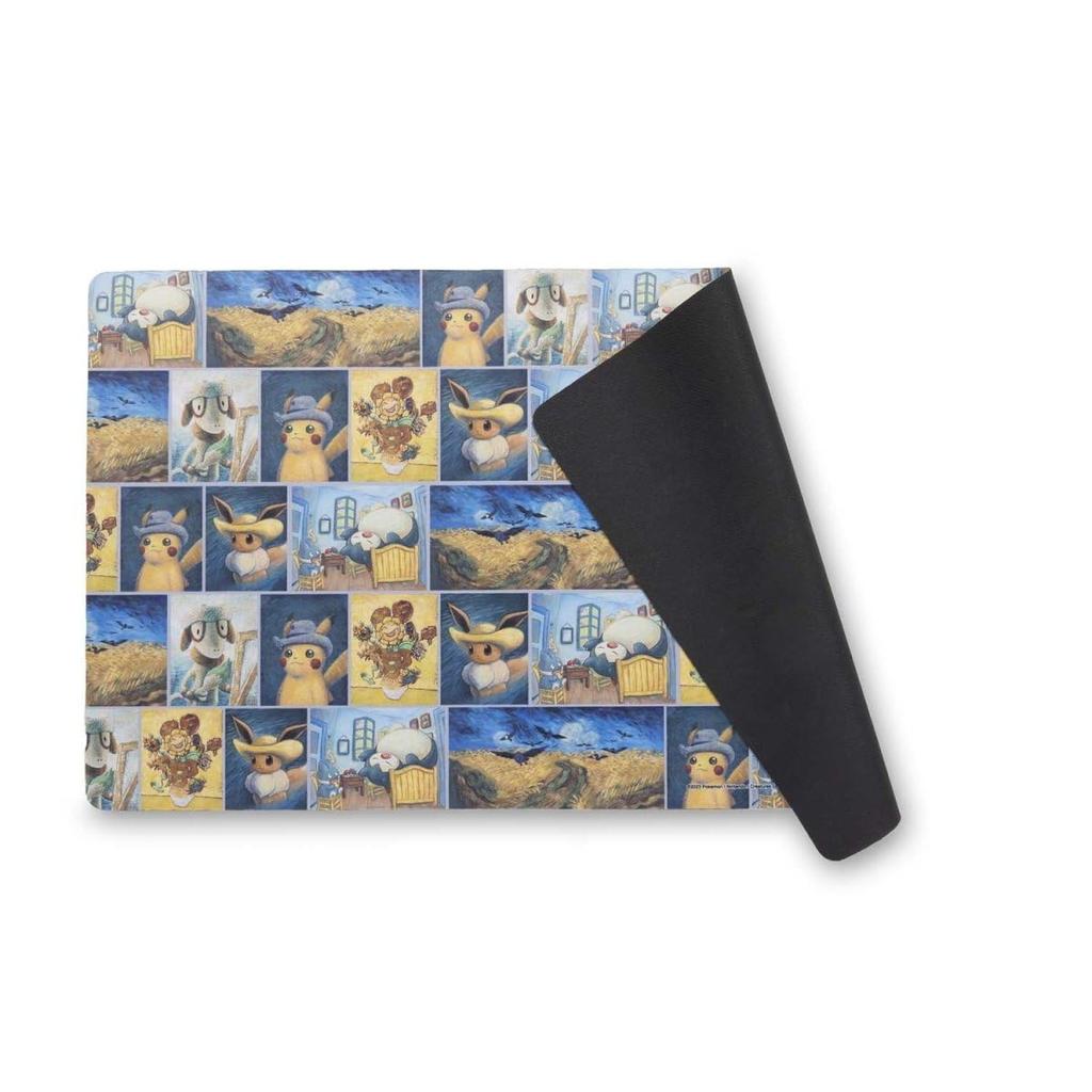 Pokemon Pokemon Center x Van Gogh Playmat inspired by paintings Center Museum