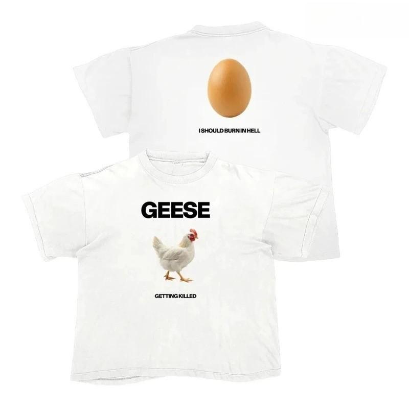 Damen Mode T-Shirt Neu!!! GEESE BAND Getting Killed Tour Merch