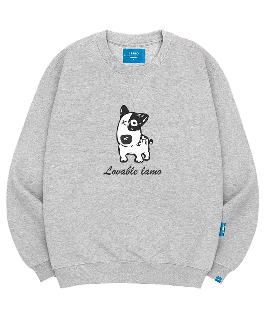 Ellamo Fleece-Lined Medium Lovable Dog Sweatshirt Unisex Big Sizes S~4Xl (Type B)