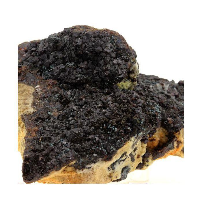 Pierres et Minéraux. Bournonite + Sphalerite. 1671.0 ct. Saint-Laurent-le-Minier, Occitanie, France.