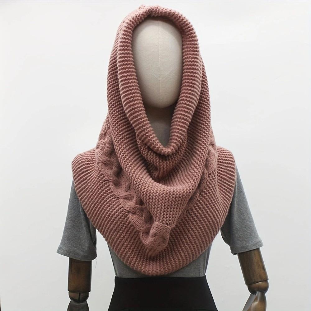 Multifunktionaler Rollkragen Schlauchschal Gestrickte Nackenbedeckung Schicker Nackenschutz Täglich