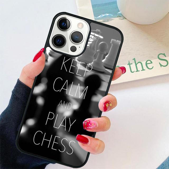 Schachbrett Muster Handyhülle Cover Für iPhone 17 Air 15 16 14 13 12 Pro Max 11 Pro Max Plus Hülle Shell