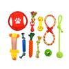 Factory Pet Polyester Rope Toys Interactive Training Endurance Teeth Cleaning Dog Chewing Toy