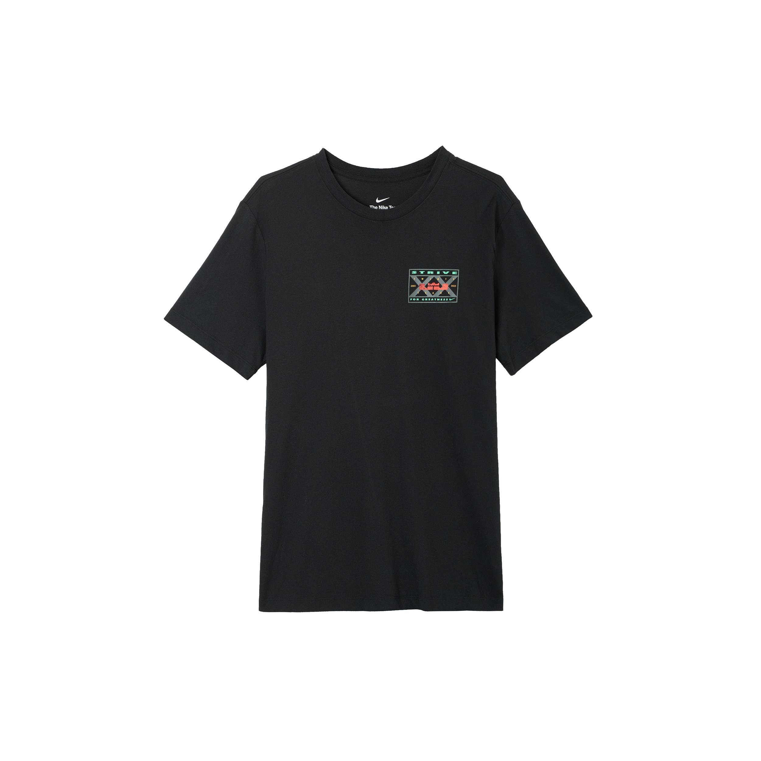 Nike Lebron James DRY-FIT T-shirt Black Men s FD0073-010 XXL
