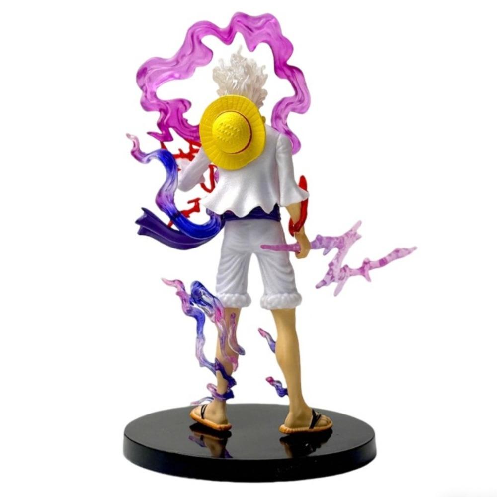 2026@18cm One Piece Anime Figure Luffy GEAR 5 Figurine Nika Luffy Sun God Action Figures Collectible Model Toys Gift