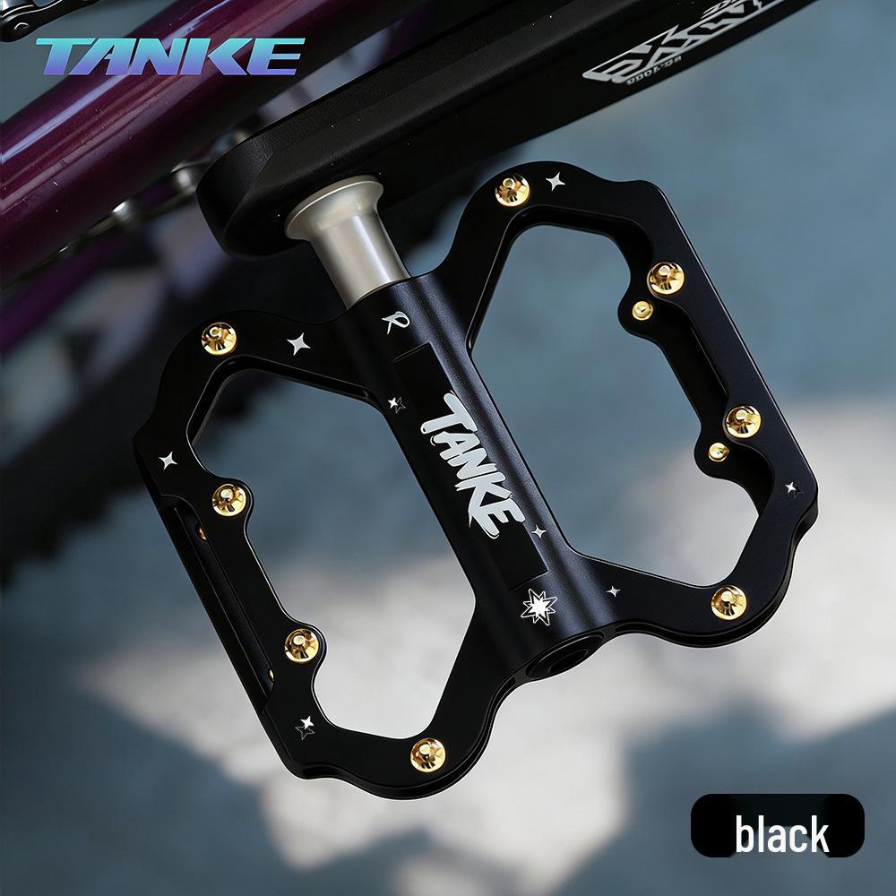Carbon Keke TANKE Dahon Colorful Three Bearings Bicycle Pedals for Mountain and Road Bikes