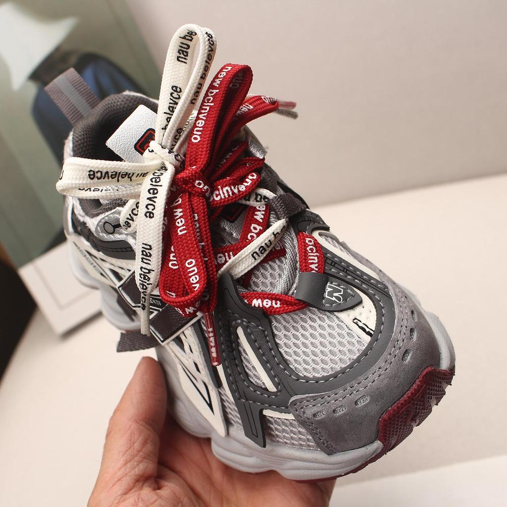 2026 Spring Kids' Trendy Sports Shoes - Breathable Mesh Sneakers for Boys & Girls