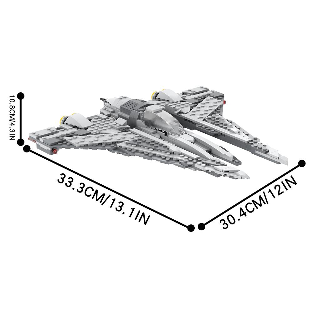 

MOOXI Космічні війни Аерокрафт MOC Модель Цегла DIY Діорама Дорослі Дитячі Іграшки Набір Будівельних Блоків Монтессорі Подарунки Кімнатна Декорація