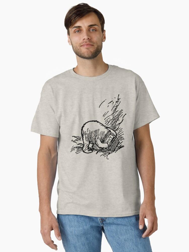Winnie the Pooh Pooh Stuck in the Honey Pot Classic T-Shirt