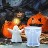 Epoxy Resin Ghost Candle Mold White Ghost Mould Ornaments Ghost Silicone Mold  Holiday Party