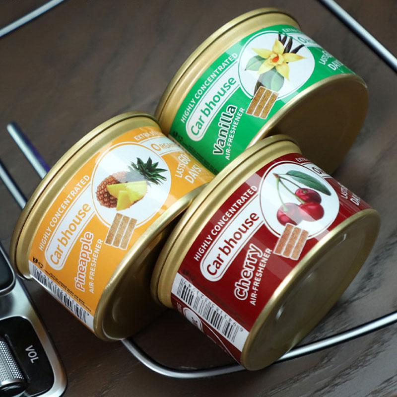 Car Air Fresheners Perfume Auto Supplies Canned Wood Blocks Coffee Flavor Explosion Car Foreign Aromatherapy Deodorant Supplies