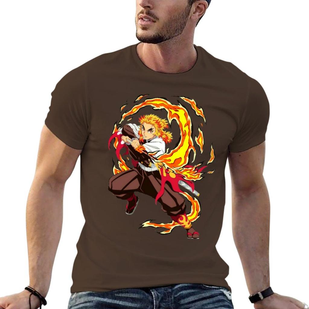 New Kimetsu No Yaiba T-Shirt plain t-shirt oversized t shirt black t shirts Men's clothing