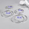 Personalized Trendy Fashionable Square & Round Big Hoop Earrings for Women
