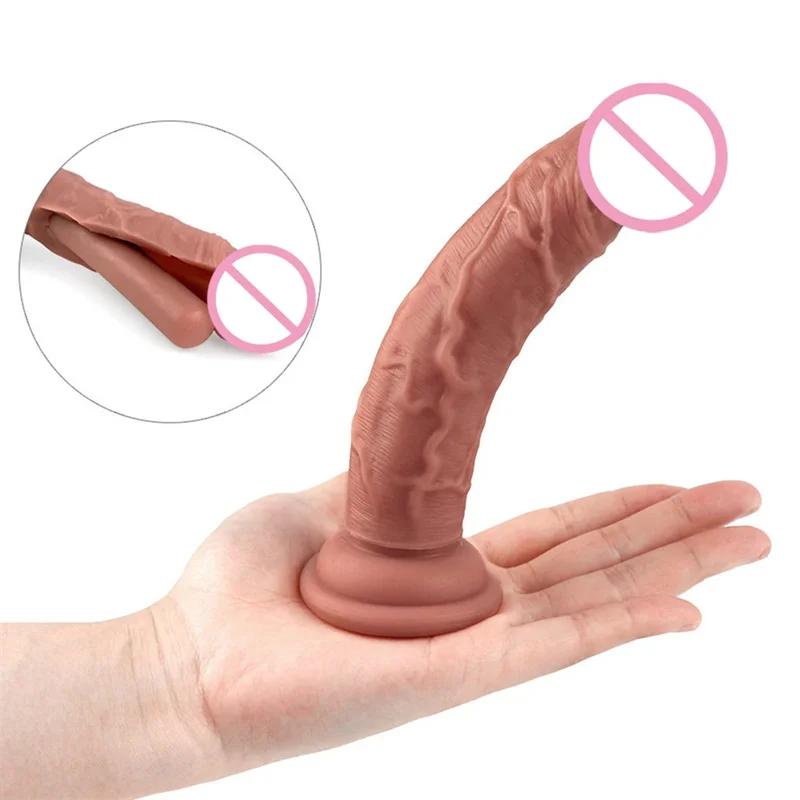 Tail Dildo For Women Machine Masturbating Penis Vibrator Vibrating Underpants Sexy Toys For Women Rubber Coces Sexshop Toys