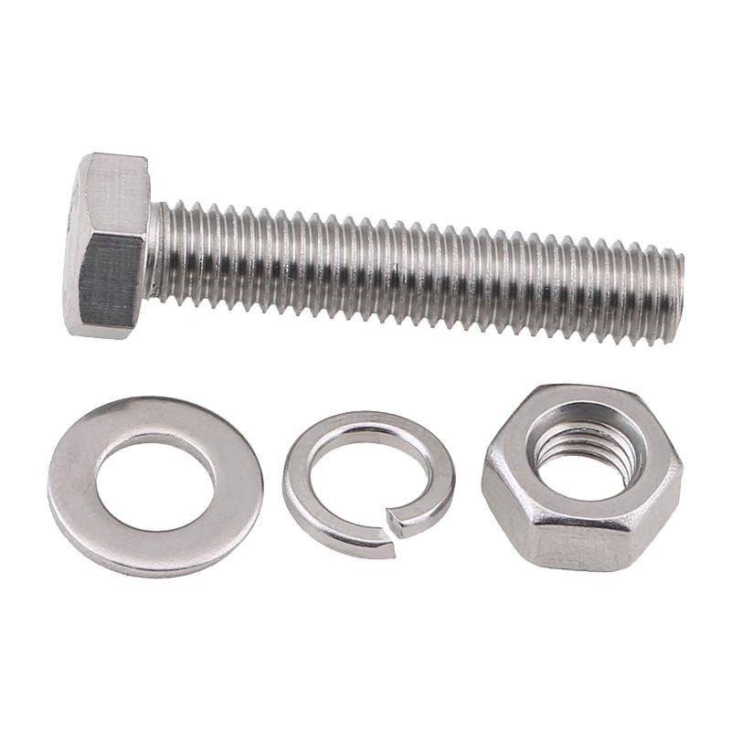 304 Stainless Steel Hex Bolt & Washer Assortment Kit