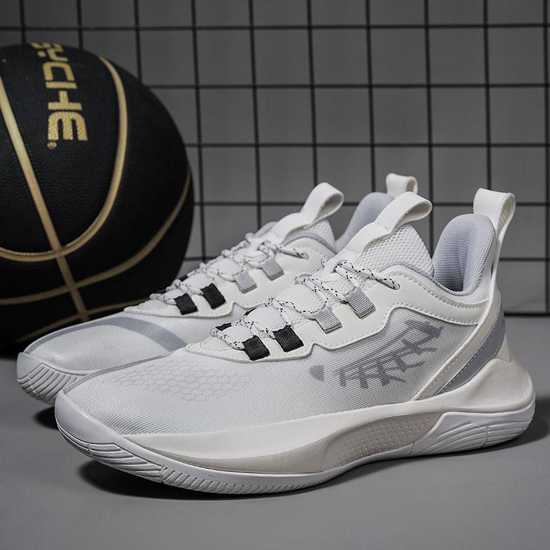 New basketball shoes men's and women's high-quality mesh breathable, non-slip and wear-resistant training shoes