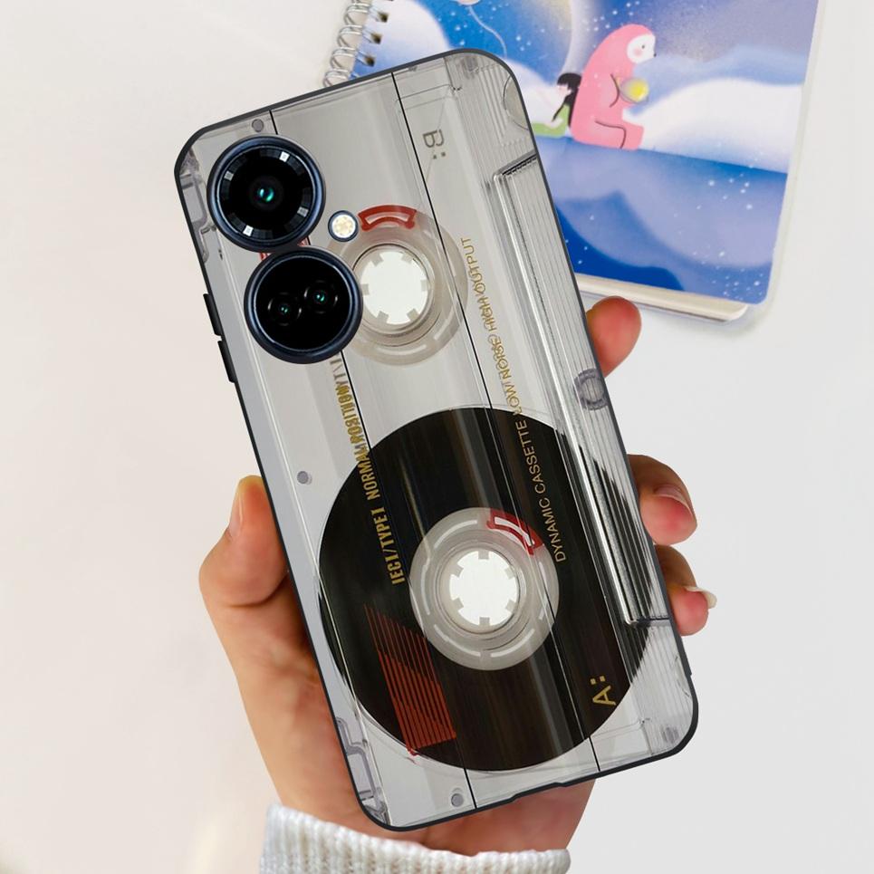 

Matte Black Case For Tecno Camon 19 Pro 5G 4G Back Cover Camon 19 Neo Camon19 Bumper Funda Soft Silicone Luxury Girly Cartoon Camon 19 Pro 5G