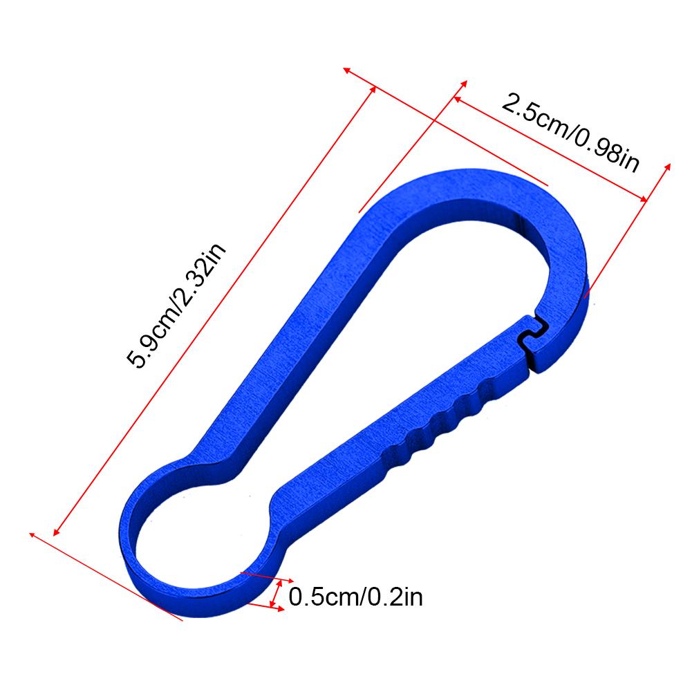 Multifunctional Carabiner Hiking Locking Buckle Key Outdoor orts Accessory( )
