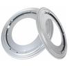 9-Inch 360° Rotating Iron Display Stand with Galvanized Hollow Base