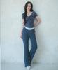 New Arin Pop Pop High-Waist Raw Hem Pants(3Colors)