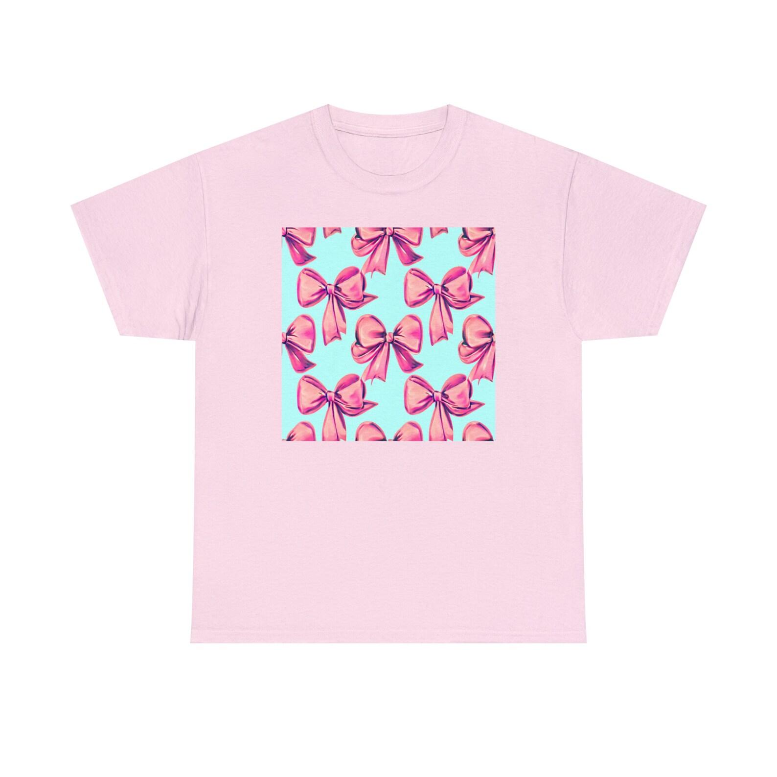 Pink Bow Tee 150