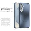 ABEEL Pro Samsung Galaxy S25 Magnetické pouzdro TPU PC Chladicí Matný Kryt na zadní stranu telefonu s fólií na objektiv