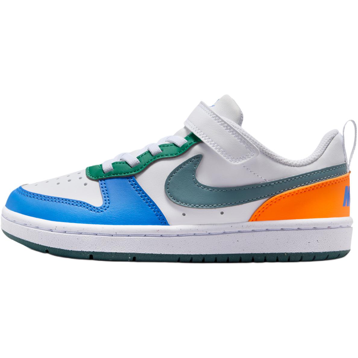 Nike Court Borough Comfortable Versatile Kids Sneakers Kids sneakers White DV5457-140 28