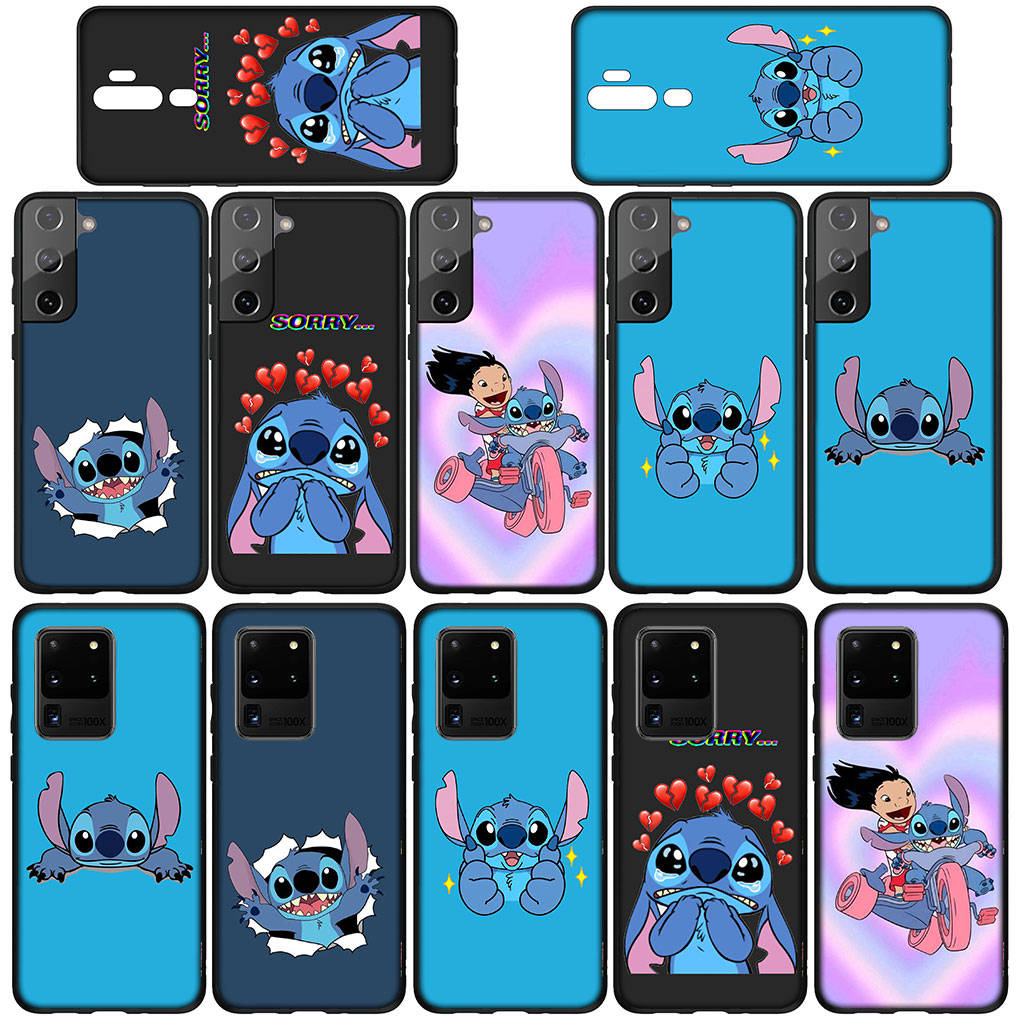 Phone Case for Samsung Galaxy S25 S24 S23 iPhone 16 15 Xiaomi Redmi Note 14 13 12 16E X 11 Pro Max OPPO Moto 14C Huawei Fashion Lilo New Stitch Cover