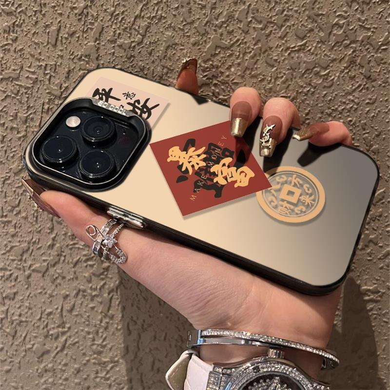 Creative text is safe and suitable for Apple 15 mobile phone case, the new 14pius men's and women's anti-drop silicone 13mi.