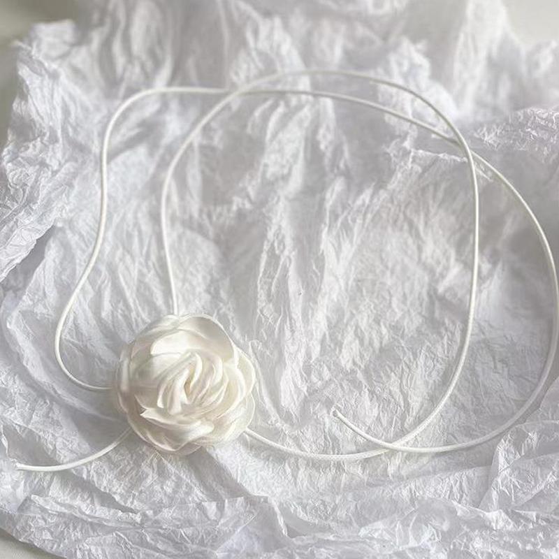 

Романтическое готическое ожерелье с розой для женщин и девочек, элегантное винтажное регулируемое колье-цепочка для свадебной вечеринки as the picture