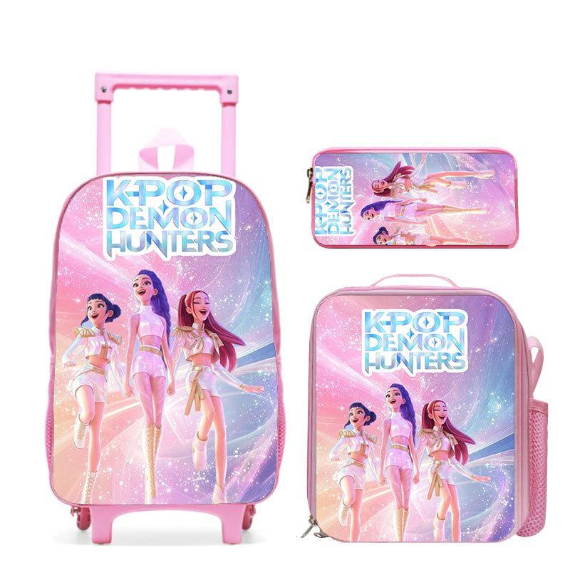 Kpop Witch Hunter Girl Group Schoolbag High Definition Printing Casual Crossing Border Lightweight Tie Rod Backpack One Piece Hair