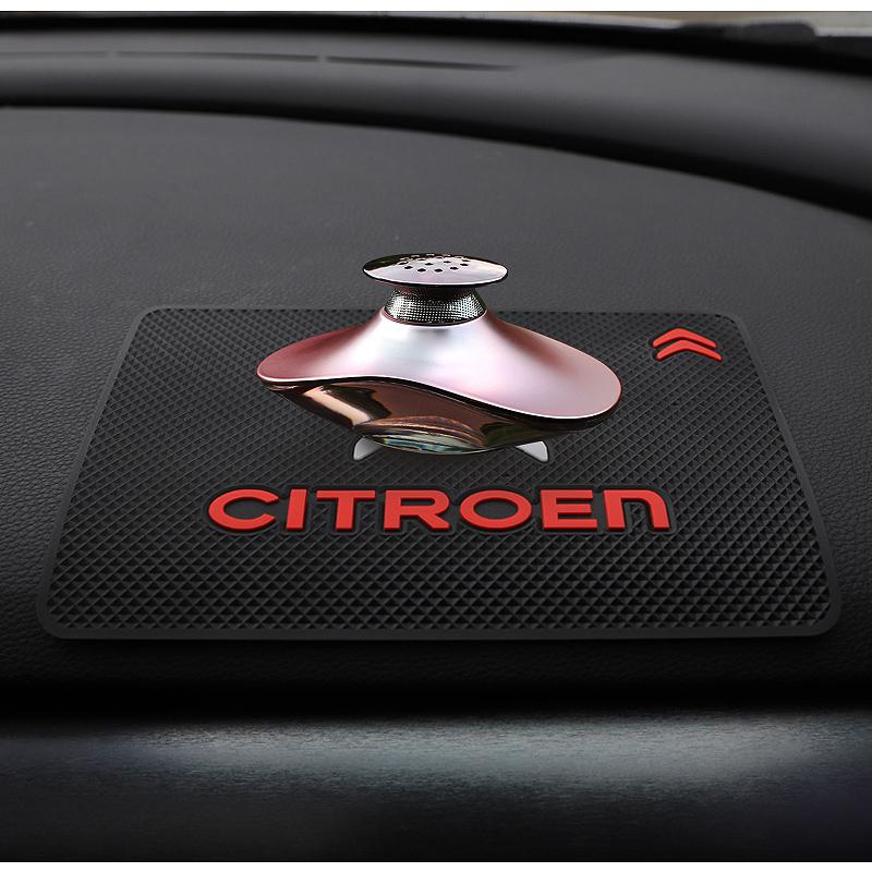 PVC Car Non Slip Mat Dashboard Phone Anti Slip Gel Pad For Citroen e-C3 e-C4 X C5X C3 C4 Cactus Picasso C-Crosser C6 C1 C-Elysee