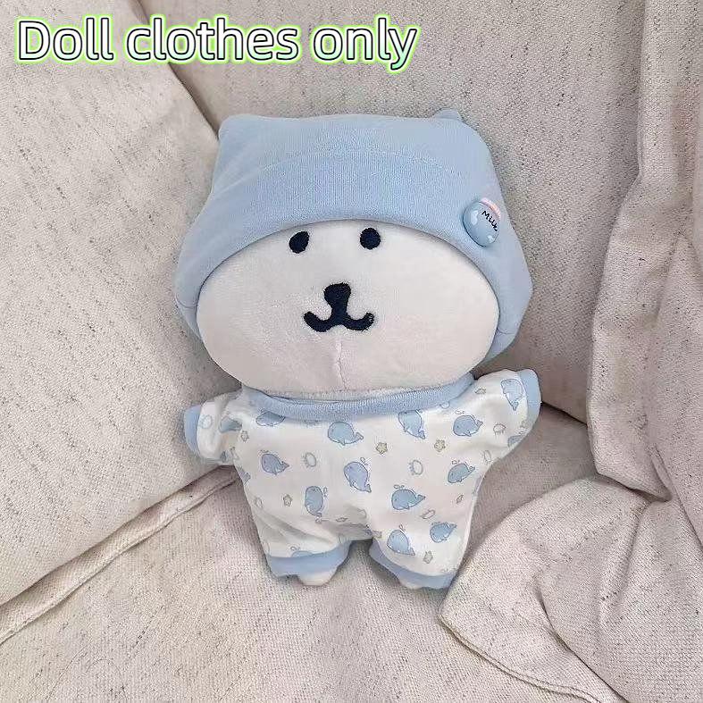 10Cm Doll Clothes Cotton Toy Accessories Diy Dolls Replacement Outfit Clothes Toy Accessories