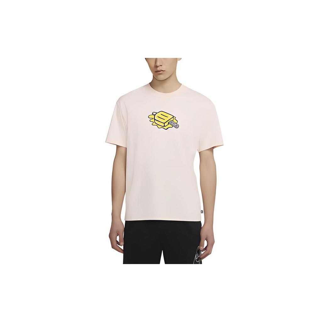 Nike SB Popsicle Print Skateboarding Knit Short Sleeve T-Shirt Men Tops Pink DD1317-805