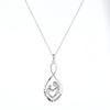 Tochter Mutter Halskette Sterlingsilber Herzanhänger Österreichische Zirkonia Verzierung Geburtstags Schmuck Geschenk für Tochter