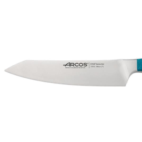 Couteau santoku 19cm Arcos Brooklyn demi mitre 0,000000