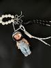 VASCARA Ribbon Pearl Rider Girls Keyring VKEYRING_001
