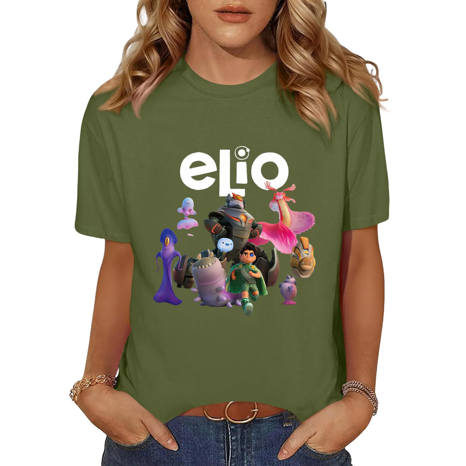 

Women s Fashionable And Comfortable Plus Size Printed Casual Short-Sleeve Top S