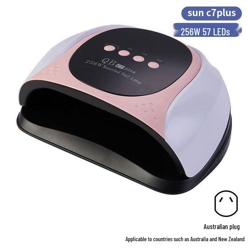 Dazzling 256W LED Nail Curing Lamp, Quick Dry Gel Lamp for Salon Use