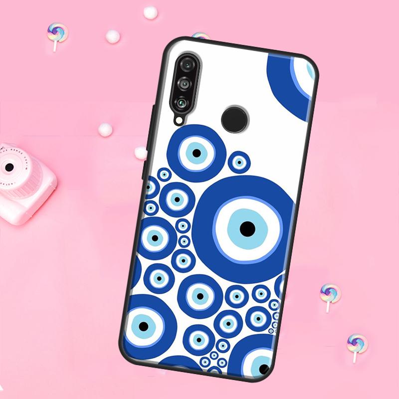 Evil Eyes For Huawei Nova 11 Pro 10 9 SE Y70 Y60 Y90 Y61 Y91 Y73 Y72 12s 12i 11i 8i P30 P40 Lite Case