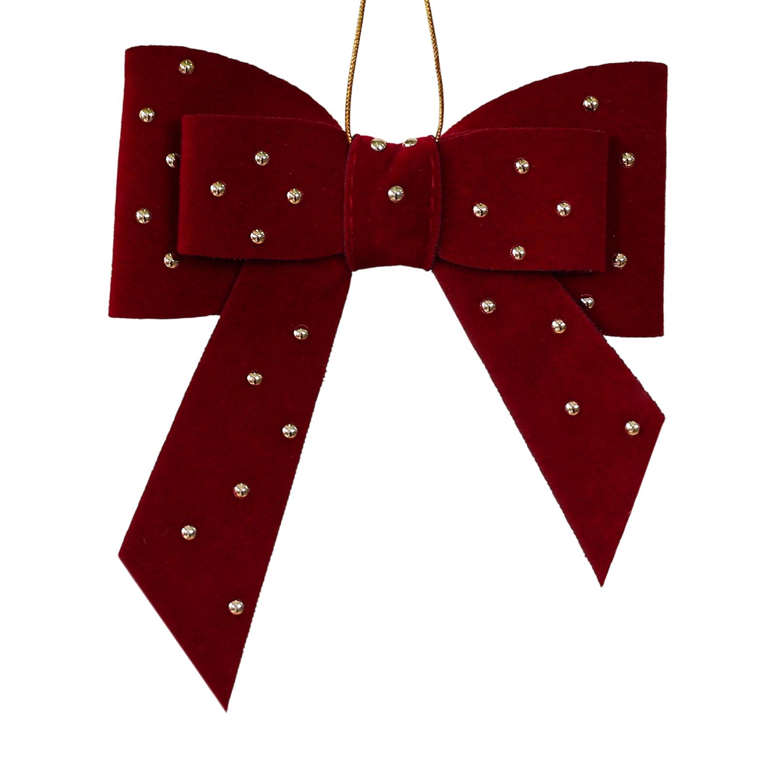 

Christmas Tree Decoration Charm Velvet Pendant for Indoor Outdoor Ornaments Balls Celebration