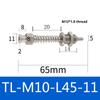 M12 Top Air Admission Sucker Buffer Connecting Rod Tools with Extended Thread for Pneumatic System Upgrade